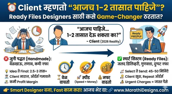 Client Says “I Need It in 1–2 Hours” – How Ready-Made Design Files Save Designers in 2026