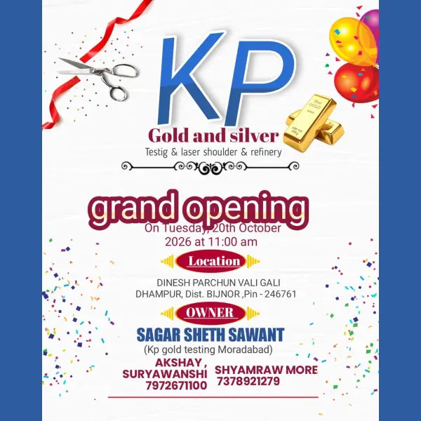 Creative Ready-Made Editable Grand Opening Invitation Design English PLP File 2026