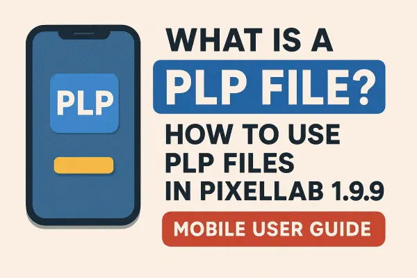 What is a PLP File? How to Use PLP Files in Pixellab 1.9.9 – Mobile User Guide