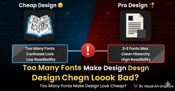 Too Many Fonts in Design: Why Your Design Looks Unprofessional in Marathi