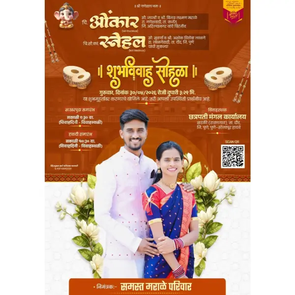 Trending Modern Marathi Lagna Patrika PixelLab PLP File 2026