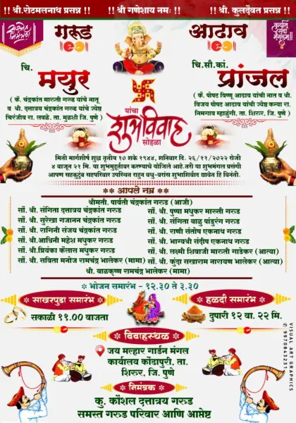 Wedding Invitation Detailed Long Data PLP File